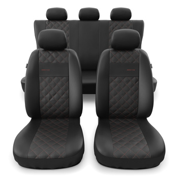 Universal Sitzbezüge Auto für Alfa Romeo Giulietta (2010-2020) - Autositzbezüge Schonbezüge für Autositze - PRF-RD