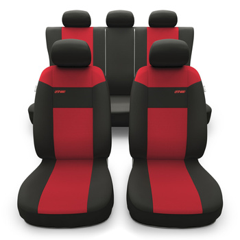 Universal Sitzbezüge Auto für Alfa Romeo 147 (2000-2010) - Autositzbezüge Schonbezüge für Autositze - RSL-RD