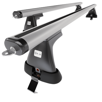 Aluminium-Dachträger für Opel Insignia (2009-2017) - silbern Dachträger Dachgepäckträger - ohne Montagelemente