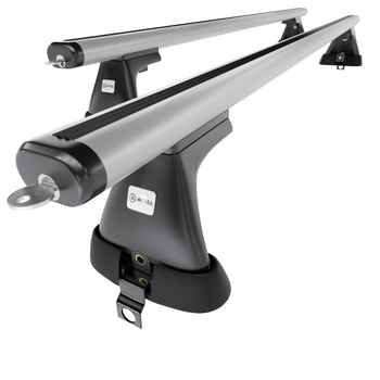 Aluminium-Dachträger für Mercedes-Benz S Klasse W220 (1999-2005) - silbern Dachträger Dachgepäckträger - ohne Montagelemente