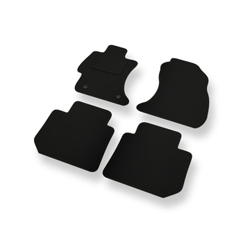 Fußmatten Auto für Subaru Levorg Kombi (2015-2018) - schwarze Automatten Autoteppiche