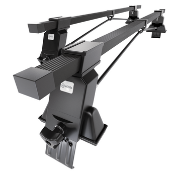 Stahl-Dachträger für Hyundai Elantra mk III (2003-2006) - schwarz Dachträger Dachgepäckträger - ohne Montagelemente