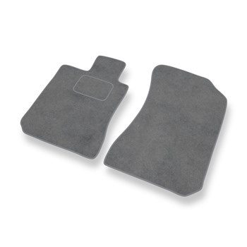Fußmatten Auto für Honda Legend IV Limousine (2004-2012) - Premium Velours graue Automatten Autoteppiche