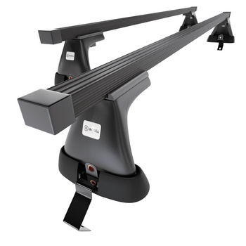 Stahl-Dachträger für Ford C-Max mk II (2015-2019) - schwarz Dachträger Dachgepäckträger - ohne Montagelemente