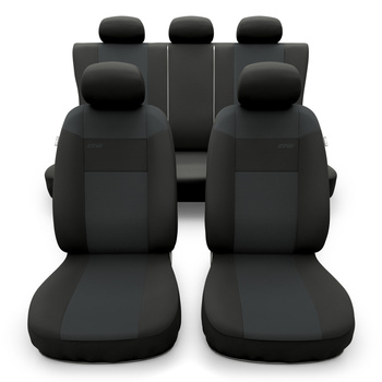 Universal Sitzbezüge Auto für Audi A6 C4, C5, C6, C7, C8 (1994-....) - Autositzbezüge Schonbezüge für Autositze - RSL-G1