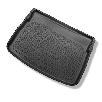 Kofferraumwanne für Volkswagen Golf Sportsvan VII MPV (05.2014-12.2020) - Kofferraummatte rutschfest Schutzmatte - für untere und obere Ladefläche