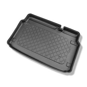 Kofferraumwanne für Ford EcoSport III SUV (02.2018-2022) - Kofferraummatte rutschfest Schutzmatte - vertiefte Ladeflaeche; Varioboden im tiefsten Ebene oder ohne Varioboden