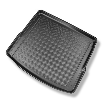 Kofferraumwanne für Audi Q5 II FY SUV (01.2017-08.2024) - Kofferraummatte rutschfest Schutzmatte - auch für Modelle mit Schienen; nicht fuer TFSI e plug-in Hybrid; Rückbank verschiebbar