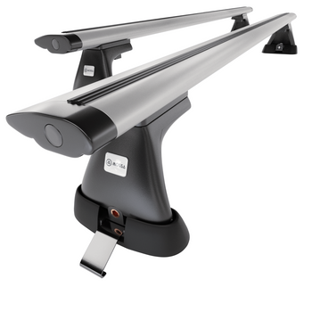 Aluminium-Dachträger für Toyota RAV4 mk II (2000-2005) - silbern Dachträger Dachgepäckträger - Montagepunkte