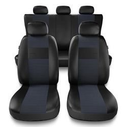 Universal Sitzbezüge Auto für Audi A4 B5, B6, B7, B8, B9 (1995-2024) - Autositzbezüge Schonbezüge für Autositze - EXL-6