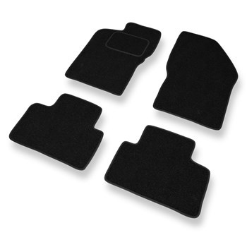 Fußmatten Auto für Alfa Romeo 147 Hatchback (2000-2010) - schwarze Automatten Au