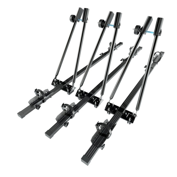 Dachfahrradträger, Dachfahrradhalter mit Stahlbalken - 3xM-04