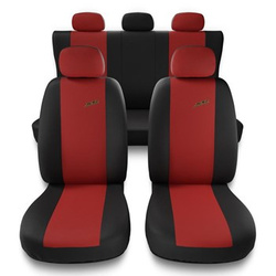 Universal Sitzbezüge Auto für Alfa Romeo 147 (2000-2010) - Autositzbezüge Schonbezüge für Autositze - X.R-RD