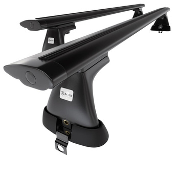 Aluminium-Dachträger für Mercedes-Benz S Klasse W220 (1999-2005) - schwarz Dacht
