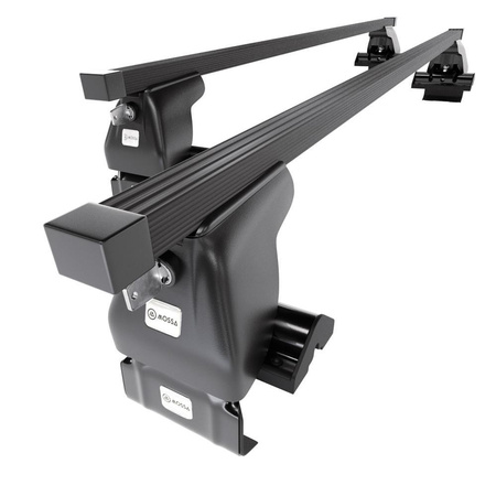 Stahl-Dachträger für Dodge RAM 1500 (2009-2018) - schwarz Dachträger Dachgepäckträger - ohne Montagelemente