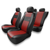 Universal Sitzbezüge Auto für Alfa Romeo Giulietta (2010-2020) - Autositzbezüge Schonbezüge für Autositze - XL-RD