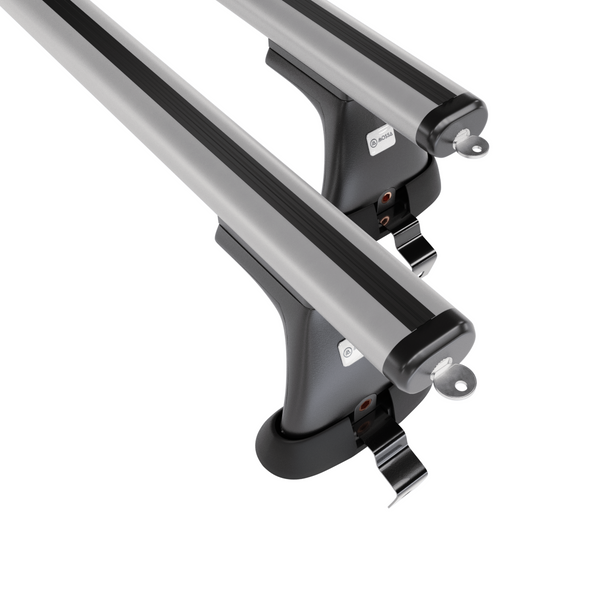 Aluminium-Dachträger für Skoda Octavia mk III (2013-2019) - silbern Dachträger Dachgepäckträger - ohne Montagelemente