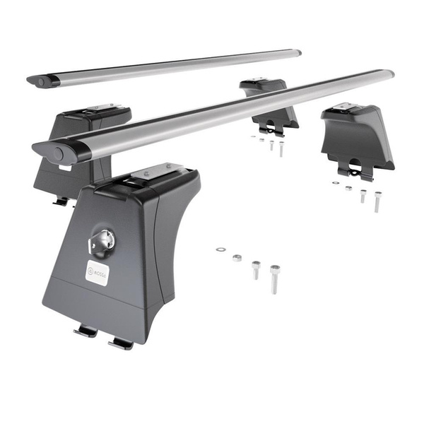 Aluminium-Dachträger für Ford C-Max mk I (2003-2010) - silbern Dachträger Dachgepäckträger - Montagepunkte