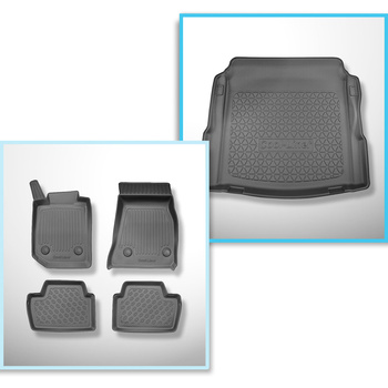 Set Kofferraumschale und angepasste Autoteppiche TPE für: BMW 2er G42, G87 Coupé