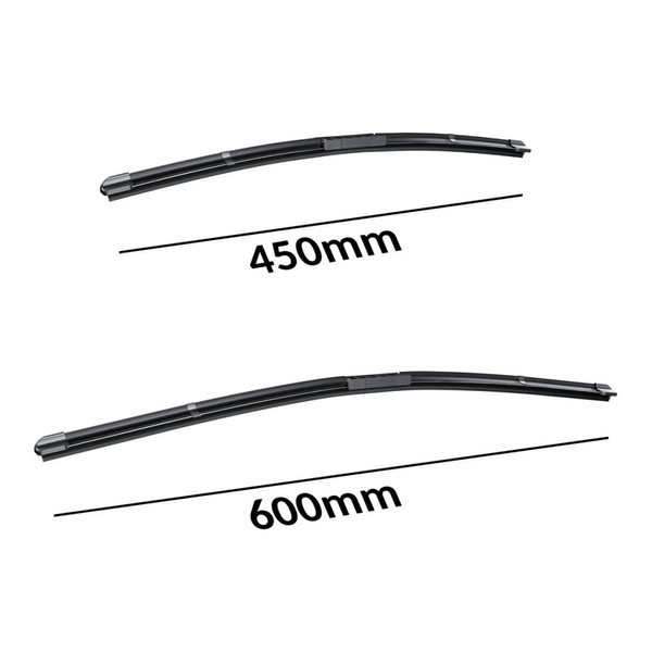 Vordere Scheibenwischer für Citroen C3 I Hatchback, Cabriolet (01.2002-12.2009) - Wischerblätter Flach