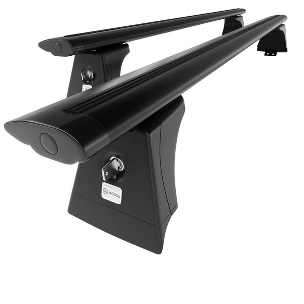 Aluminium-Dachträger für Suzuki Across (2021-....) - schwarz Dachträger Dachgepäckträger - integrierte Relinge