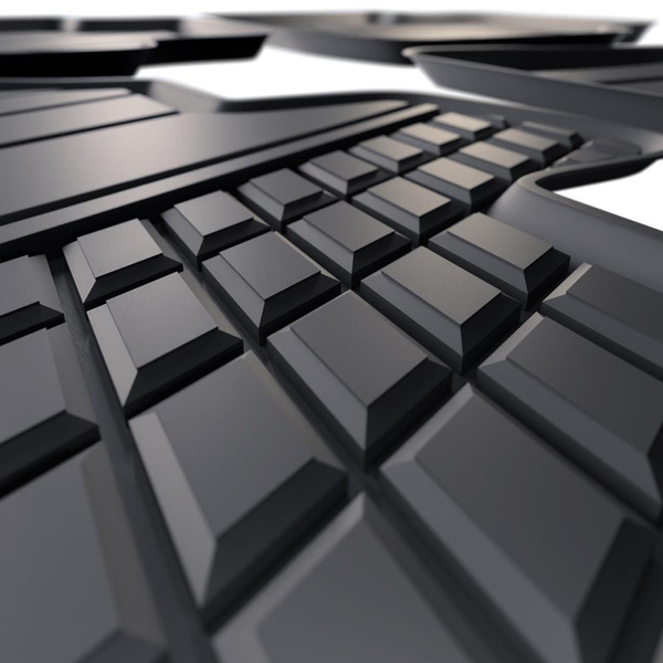 TPE Fußmatten Auto für Cupra Formentor Crossover (2020-....) - schwarz Automatten Autoteppiche