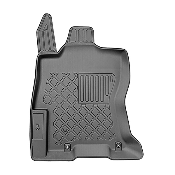 TPE Fußmatten Auto für Subaru XV II e-Boxer SUV (12.2019-10.2023) - schwarz Automatten Autoteppiche