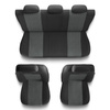 Universal Sitzbezüge Auto für Opel Astra F, G, H, J, K, L (1991-....) - Autositzbezüge Schonbezüge für Autositze - UNE-2