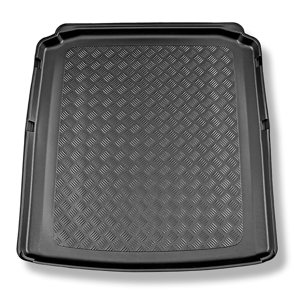 Kofferraumwanne für Skoda Octavia IV Kombi (06.2020-....) - Kofferraummatte rutschfest Schutzmatte - untere Ladefläche (ohne höhenverstellbarem Ladeboden); nicht fuer Plug-in Hybrid