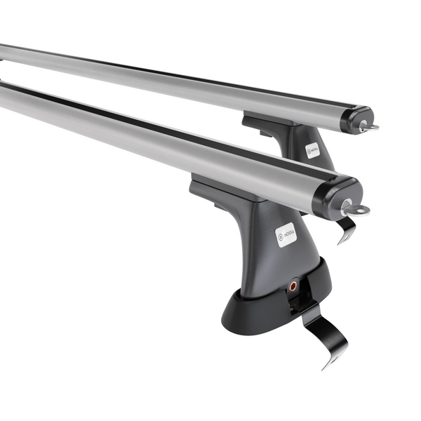 Aluminium-Dachträger für Volkswagen Passat B6 (2004-2009) - silbern Dachträger Dachgepäckträger - ohne Montagelemente