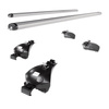 Aluminium-Dachträger für Nissan Qashqai J11 (2014-2020) - silbern Dachträger Dachgepäckträger - Reling