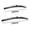 Vordere Scheibenwischer für Opel Tigra B Twin Top Cabriolet (06.2004-12.2009) - Wischerblätter hybride