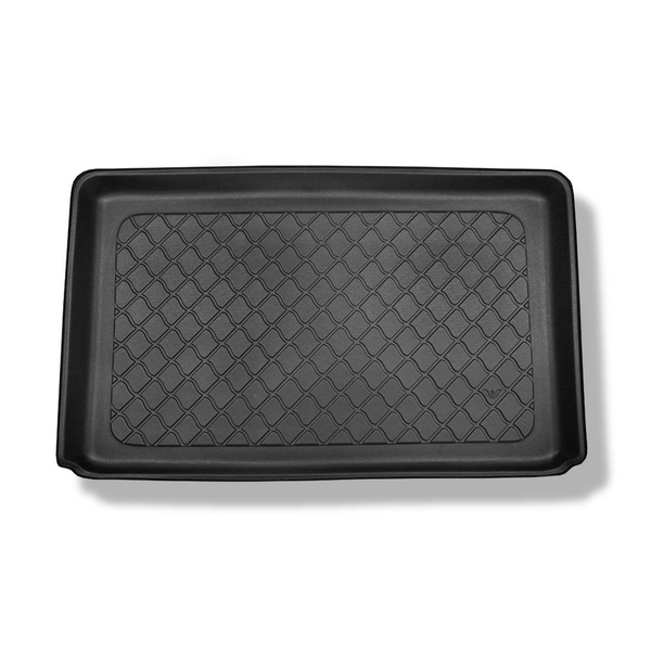 Kofferraumwanne für Renault Captur I SUV (04.2013-12.2019) - Kofferraummatte rutschfest Schutzmatte - für untere und obere Ladefläche
