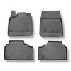 TPE Fußmatten Auto für Nissan Ariya SUV (09.2022-....) - schwarz Automatten Autoteppiche