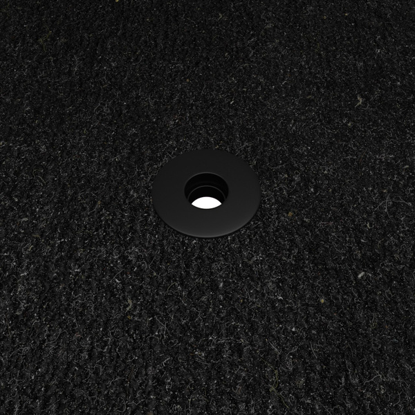 Fußmatten Auto für Peugeot 207 Hatchback, Cabriolet, SW (2006-2012) - Premium Velours schwarze Automatten Autoteppiche