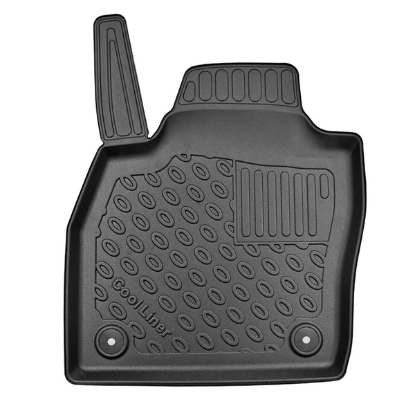 TPE Fußmatten Auto für Audi A1 II Sportback (07.2018-2024) - schwarz Automatten Autoteppiche