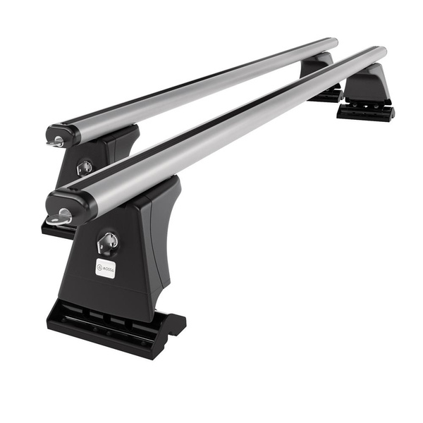 Aluminium-Dachträger für Peugeot 407 (2004-2010) - silbern Dachträger Dachgepäckträger - Montagepunkte