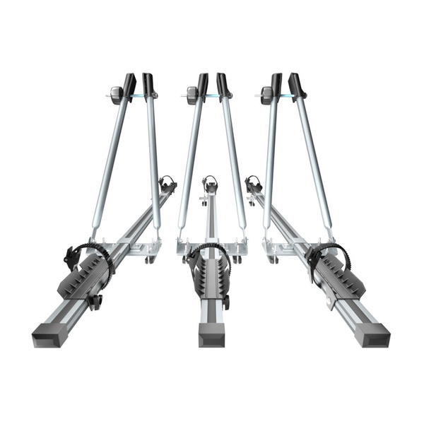 Dachfahrradträger, Dachfahrradhalter mit Schlüssel und Alubalken - 3xM-08