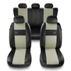 Universal Sitzbezüge Auto für Mazda 121 I, II, III (1987-2002) - Autositzbezüge Schonbezüge für Autositze - XL-BE