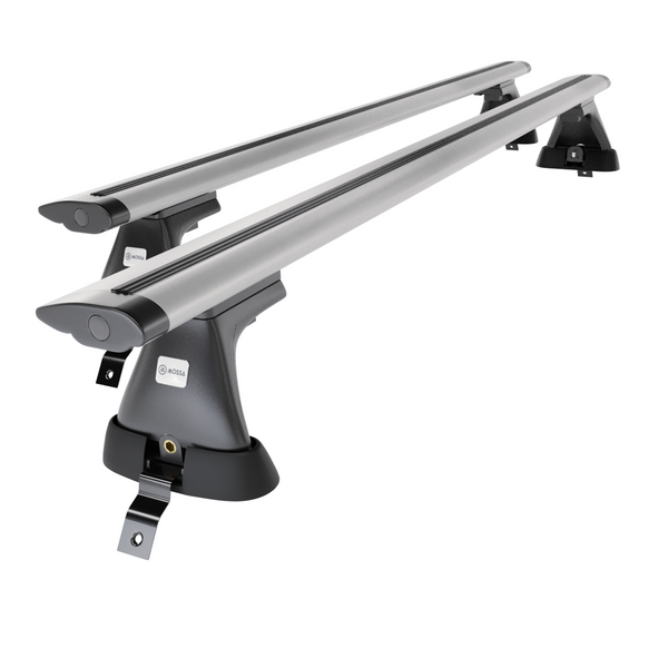 Aluminium-Dachträger für Renault Sandero (2008-2013) - silbern Dachträger Dachgepäckträger - ohne Montagelemente