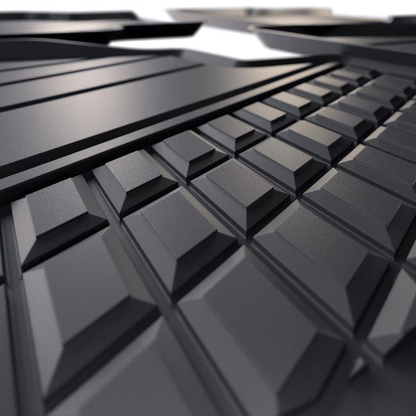 TPE Fußmatten Auto für Audi A5 F5 Sportback (10.2016-07.2024) - schwarz Automatten Autoteppiche