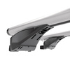 Aluminium-Dachträger für Audi A4 B7, B8 (2009-2015) - silbern Dachträger Dachgepäckträger - Reling