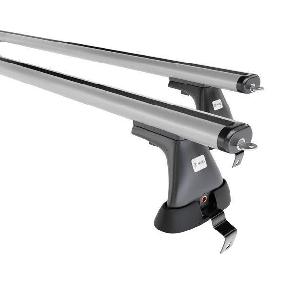 Aluminium-Dachträger für Volvo S60 Cross Country (2015-2019) - silbern Dachträger Dachgepäckträger - ohne Montagelemente