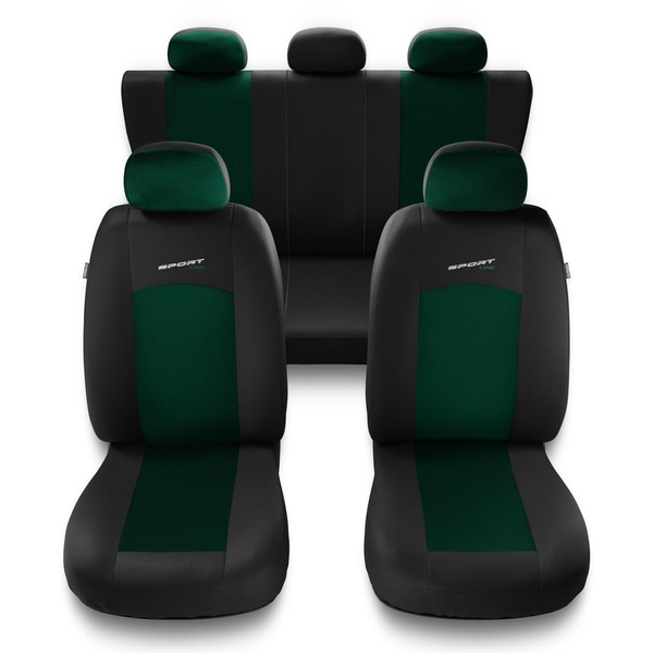 Universal Sitzbezüge Auto für Subaru Outback I, II, III, IV, V, VI (1995-....) - Autositzbezüge Schonbezüge für Autositze - S-GR