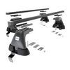 Stahl-Dachträger für Renault Talisman (2016-2022) - schwarz Dachträger Dachgepäckträger - ohne Montagelemente