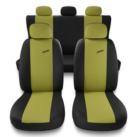 Universal Sitzbezüge Auto für Mazda 5 I, II, III (2005-2015) - Autositzbezüge Schonbezüge für Autositze - X.R-Y