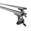Aluminium-Dachträger für Fiat Grande Punto (2005-2010) - silbern Dachträger Dachgepäckträger - ohne Montagelemente