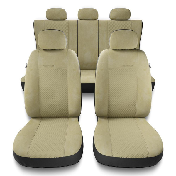 Universal Sitzbezüge Auto für Audi A4 B5, B6, B7, B8, B9 (1995-2024) - Autositzbezüge Schonbezüge für Autositze - PG-3