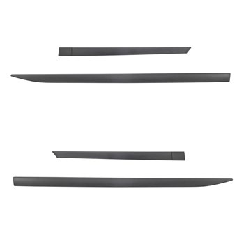 Schwarze Auto Seitenschutzleisten Chevrolet Aveo Hatchback, Limousine (2011-....
