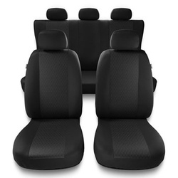 Universal Sitzbezüge Auto für Audi A4 B5, B6, B7, B8, B9 (1995-2024) - Autositzbezüge Schonbezüge für Autositze - PF-G